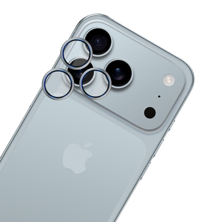 Apple iPhone 17 Pro /17 Pro Max- HARDY Lens Protection Pro Titanium Gray