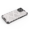 Honeycomb case for iPhone 14 armored hybrid cover black