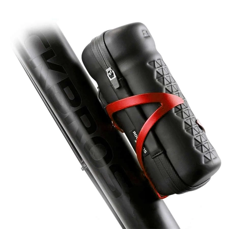 Rockbros 2017-11ARD Aluminiumhalter für eine Fahrradwasserflasche – rot