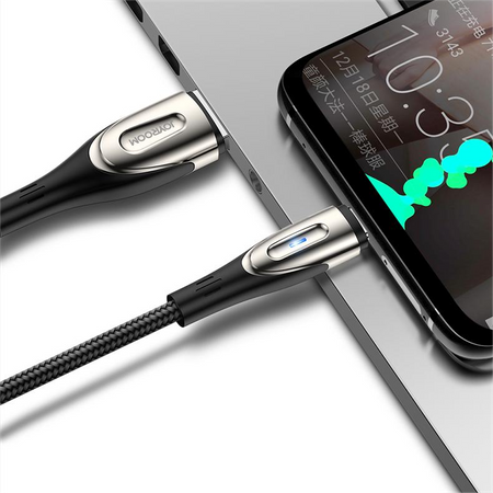 Joyroom Sharp Series Kabel mit Schnellladefunktion USB-A - Lightning 3A 3m schwarz (S-M411)