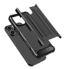 Etui Hybrid Armor pancerne na iPhone 16 Pro - czarne