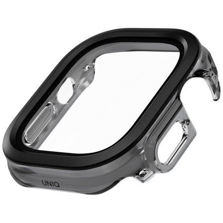 Etui UNIQ Voute do Apple Watch Ultra     49mm szkło hartowane czarny