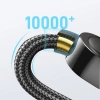 Joyroom USB C - Lightning 20W cable with charging power display 1.2 m black (S-CL020A4)