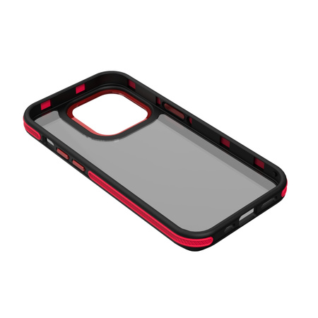 Nakładka Crystal Black do iPhone 14 Pro 6,1&quot; czerwona