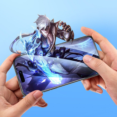 HOCO szkło hartowane HD 5D Guardian shield (SET 10in1) - do iPhone 14 Pro Max czarny (G14)