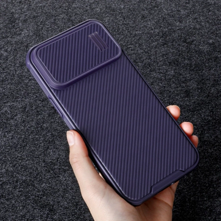 Nillkin CamShield S Hülle iPhone 14 Pro Max Gepanzerte Abdeckung Kameraschutz Blau