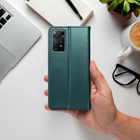 Kabura SMART MAGNETO do MOTOROLA G55 5G ciemnozielony