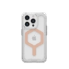 UAG Plyo Magsafe - Schutzhülle für iPhone 15 Pro kompatibel mit MagSafe (Eis-Roségold)