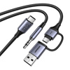 Sound Card Ugreen CM772, USB-C to 3.5mm + USB-C/A