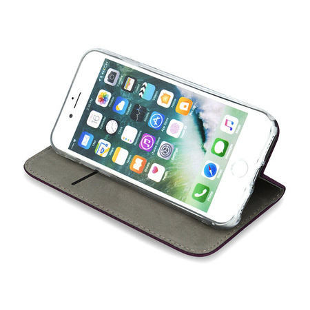 Etui Smart Magnetic do Samsung A15 4G / A15 5G  burgundowe