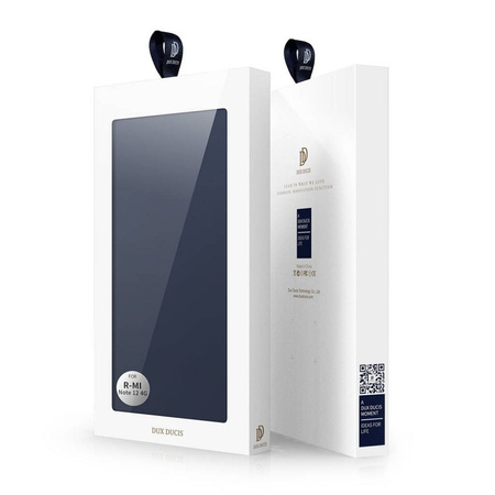 Dux Ducis Skin Pro Hülle für Xiaomi Redmi Note 12 Flip Card Wallet Stand Blau