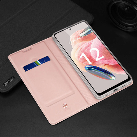 Dux Ducis Skin Pro Hülle für Xiaomi Redmi Note 12 Flip Card Wallet Stand Blau