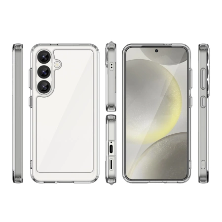 Etui Outer Space Case z żelową ramką na Xiaomi 15 Ultra - przezroczyste