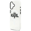 Etui Karl Lagerfeld IML Karl Sketch Logo MagSafe do iPhone 17 - przezroczyste