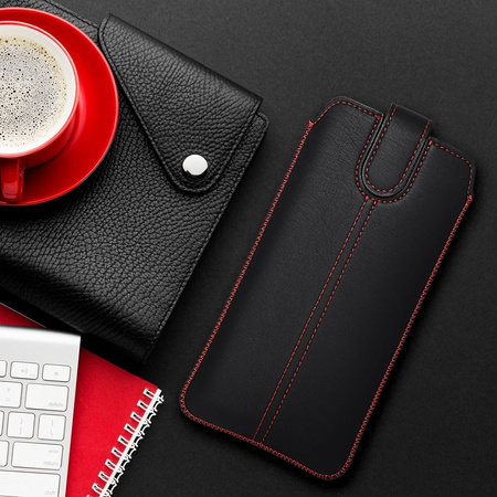 Futerał Uniwersalny Ultra Slim M4- do Iphone 13 Pro Max/ 12 Pro Max/ Samsung Note 8/A20s/A71/A52 4G/5G /S21+/Xiaomi Redmi Note 10/10s/105G  czarny