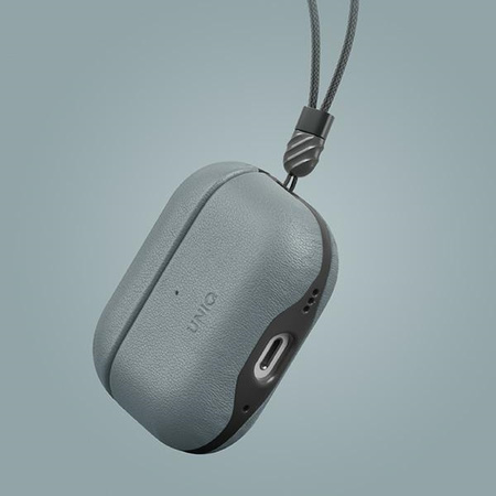 UNIQ etui Lyden DS AirPods Pro 2 gen(2022/2023) niebiesko-czarny/washed blue-black