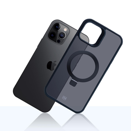 3MK Smoke Case iPhone 12 Pro Max Magsafe & Stand