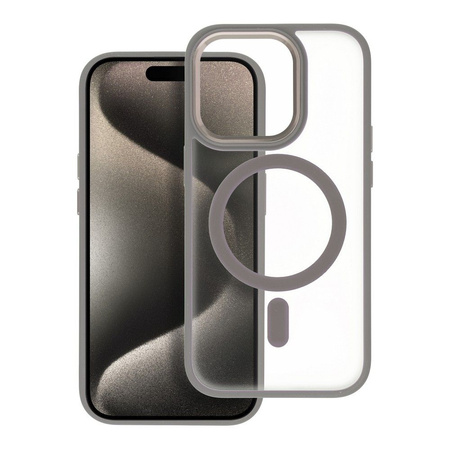 Futerał MATTE MAG COVER kompatybilny z MagSafe do IPHONE 17 Pro tytanowy
