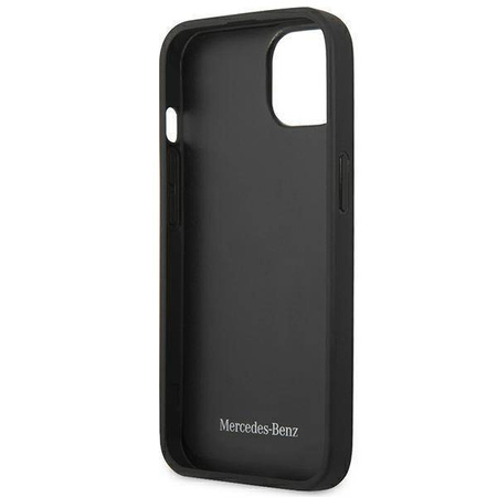 Case IPHONE 14 PLUS Mercedes Leather Urban Line (MEHCP14MARMBK) black