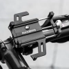 Rockbros 699-BK Aluminum Alloy Bicycle Phone Holder - Black