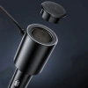 Acefast car charger 90W USB Type C / 3x USB / cigarette lighter socket, PPS, PD3.0, QC3.0, AFC, FCP charging station black (B8 black)