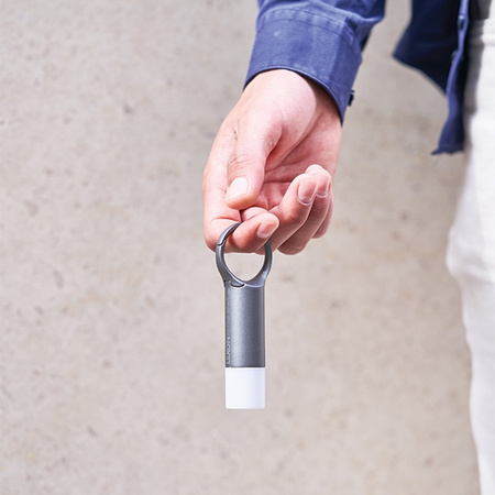 Lexon Nomaday Flash Brelok LEDszary/gun LL137X