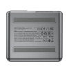 Acefast Z4 PD 218 W GaN 3 x USB-C + USB-A Multifunktionsadapter mit 4 Anschlüssen – Grau