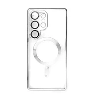 Etui Electroplated Case z MagSafe galwanizowane na iPhone 16e - srebrne