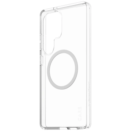 CARE by PanzerGlass Flagship Urban Combat White QI Case for Samsung Galaxy S25 Ultra - Transparent