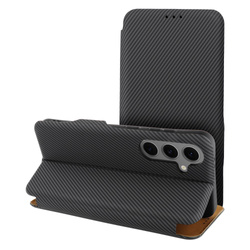 Kabura FOLIO Side Magnet do SAMSUNG A15 szary
