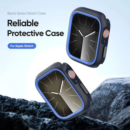 DUX DUCIS futerał BAMO do Apple Watch serii 10 46 mm czarno niebieski