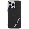 Karl Lagerfeld 3D Rubber Multi Logo Hülle für iPhone 15 Pro Max – Schwarz