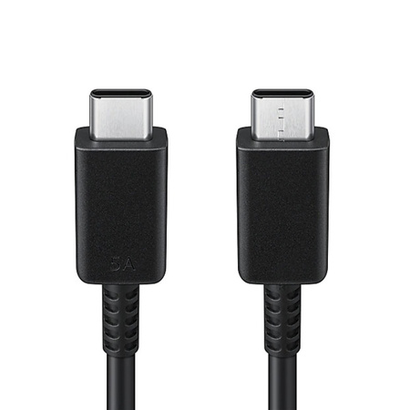 Samsung kabel przewód do szybkiego ładowania USB Typ C - USB typ C QuickCharge Power Delivery 5A 1m czarny (EP-DN975BBEGWW)