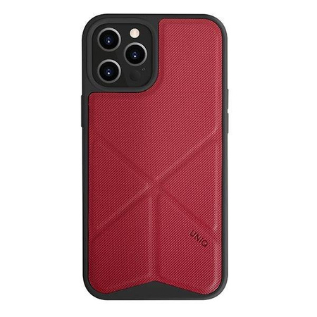 UNIQ Transforma etui na iPhone 12 Pro Max czerwony