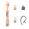 Słuchawka Bluetooth 5.0 Bezprzewodowa Baseus Encok Vehicle-Mounted Wireless Earphone A05 (NGA05-04) różowa