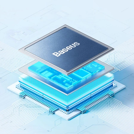 Baseus Airpow Schnelllade-Powerbank 10000 mAh 20 W Nebula Purple