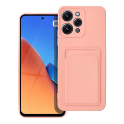 Futerał CARD CASE do XIAOMI Redmi 12 4G różowy