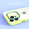 Etui IPHONE 14 PRO MX Rainbow zielono-niebieskie