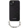 Karl Lagerfeld KLHCP14SSACKLHPK iPhone 14 6.1&quot; black/black hardcase Saffiano Monogram Chain