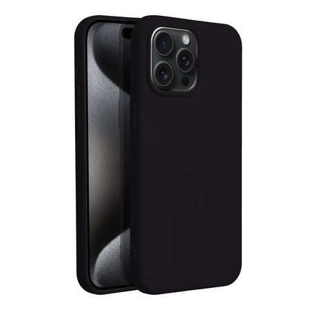 Futerał SILICONE do IPHONE 15 PRO MAX czarny