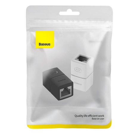 Netzwerkanschluss Baseus AirJoy Series RJ-45 Ethernet-Kabelanschluss 1 Stück - Schwarz