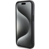 Guess Grip Stand 4G Triangle Strass case for iPhone 15 - black
