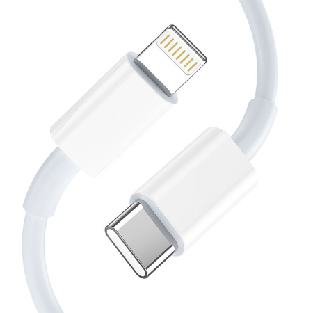TECH-PROTECT NCA30 2-PORT NETWORK CHARGER PD 30W / QC3.0 + LIGHTNING CABLE WHITE