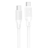 FONENG kabel X80 USB-C - USB-C PD 100W 1M Biały