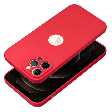 Futerał SOFT do IPHONE 12 PRO MAX czerwony