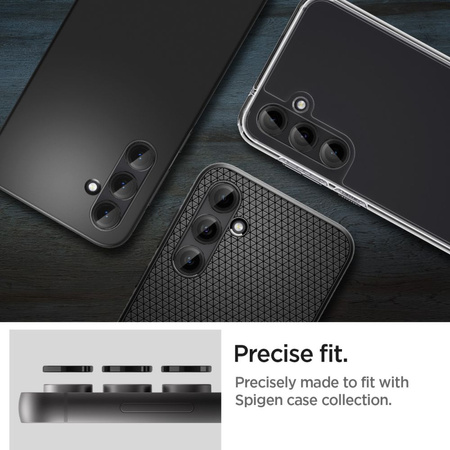 CAMERA COVER Spigen OPTIK.TR ”EZ FIT” CAMERA PROTECTOR 2-PACK GALAXY S23 FE BLACK