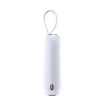 Joyroom mini powerbank 10000mAh Colorful Series 22.5W with 2 built-in USB C and Lightning cables white (JR-L012)