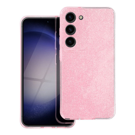 Futerał CLEAR CASE 2 mm BLINK do SAMSUNG S25 Edge różowy