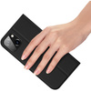 Etui do iPhone 15 Plus pokrowiec z klapką i portfelem Dux Ducis Skin Pro - czarne