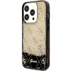 Guess GUHCP14LLC4PSGK iPhone 14 Pro 6.1" schwarz/schwarz Hardcase Liquid Glitter 4G Transculent